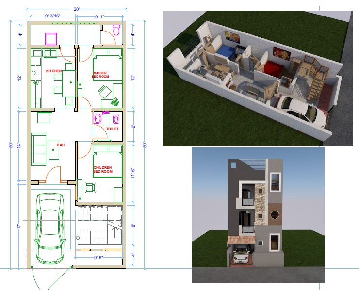 House (50' X 20')
