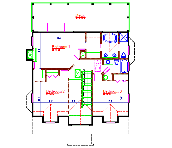 House PLan Lay-out Detail