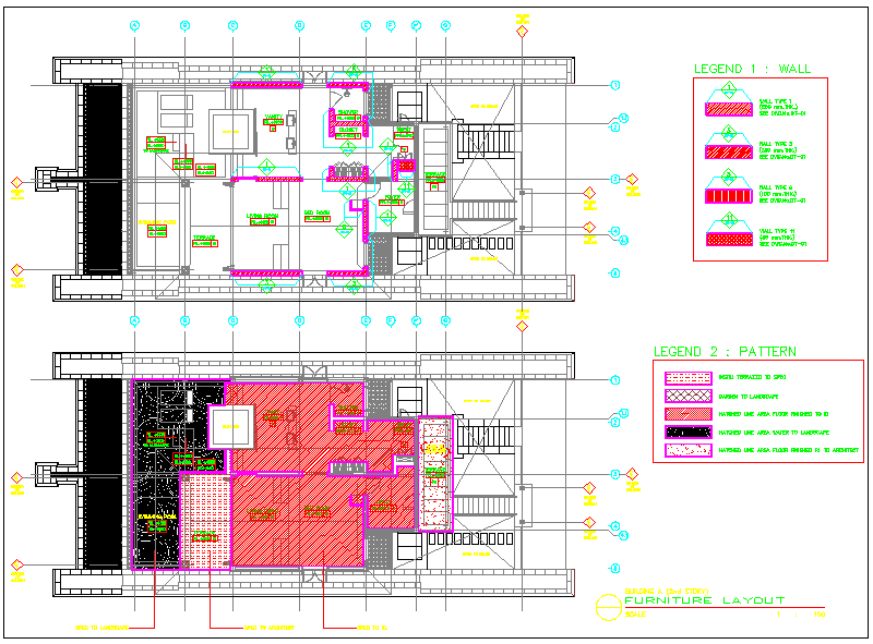 House Project dwg file