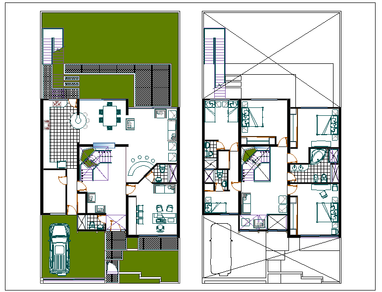 House design for duplex