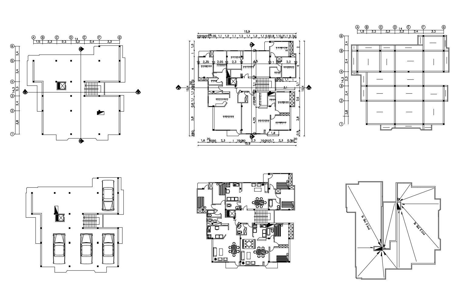 Download Free House Design Furniture In DWG File