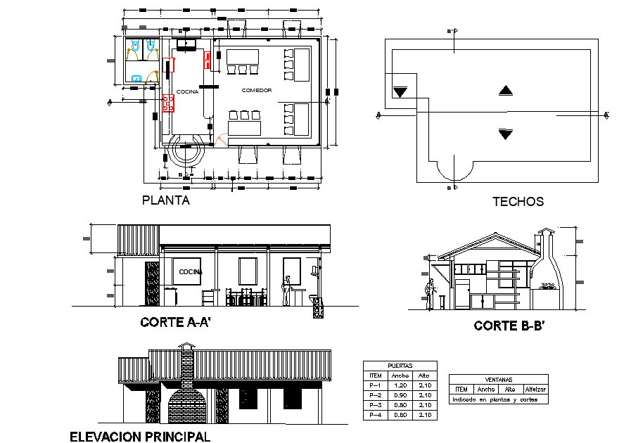 House plan detail