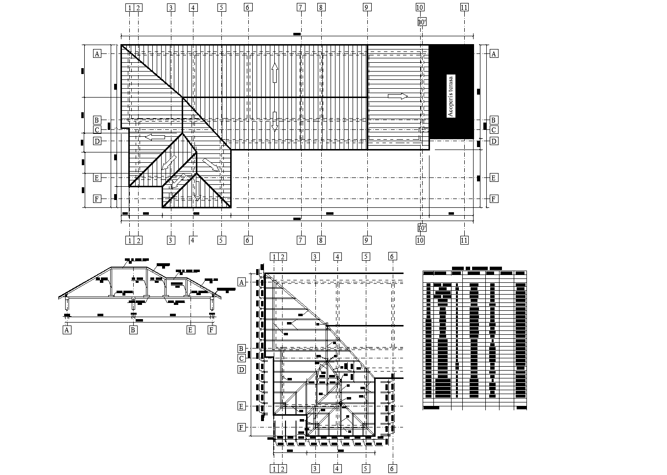 House plan detail dwg detail.,