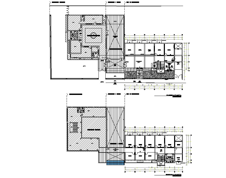 House plan detail dwg file