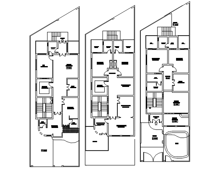 Simple House Plan In DWG File