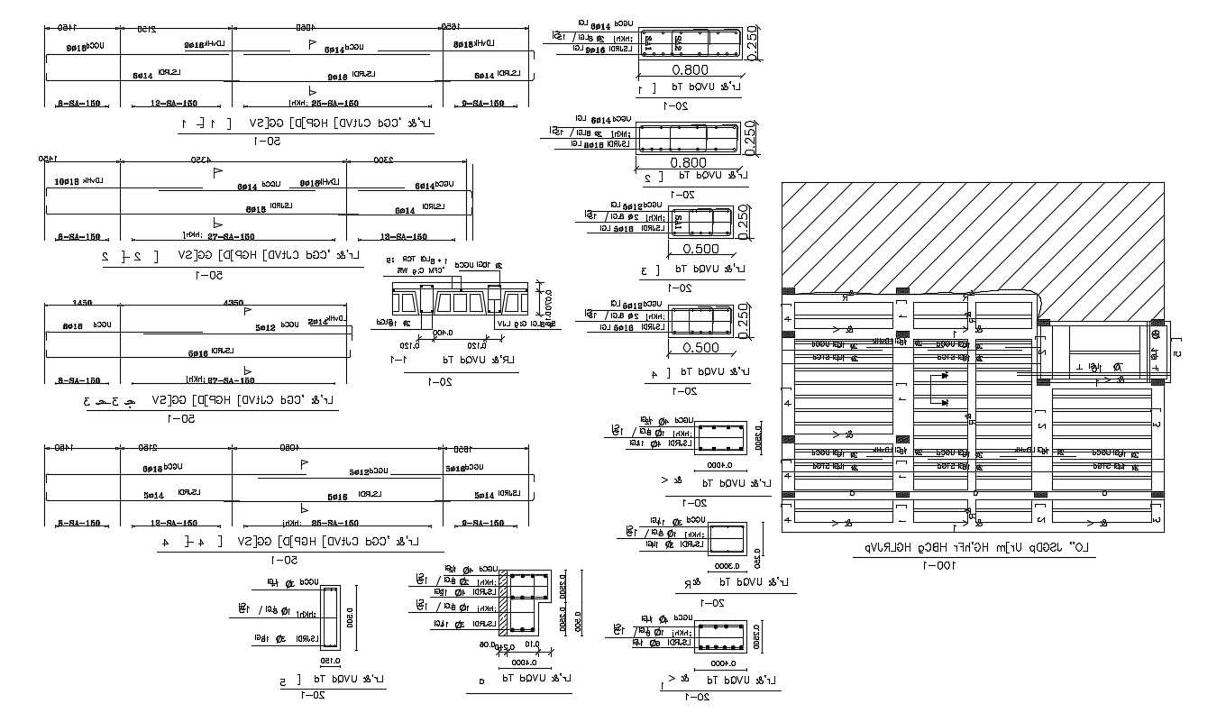 House Construction RCC Slab Working Plan Design