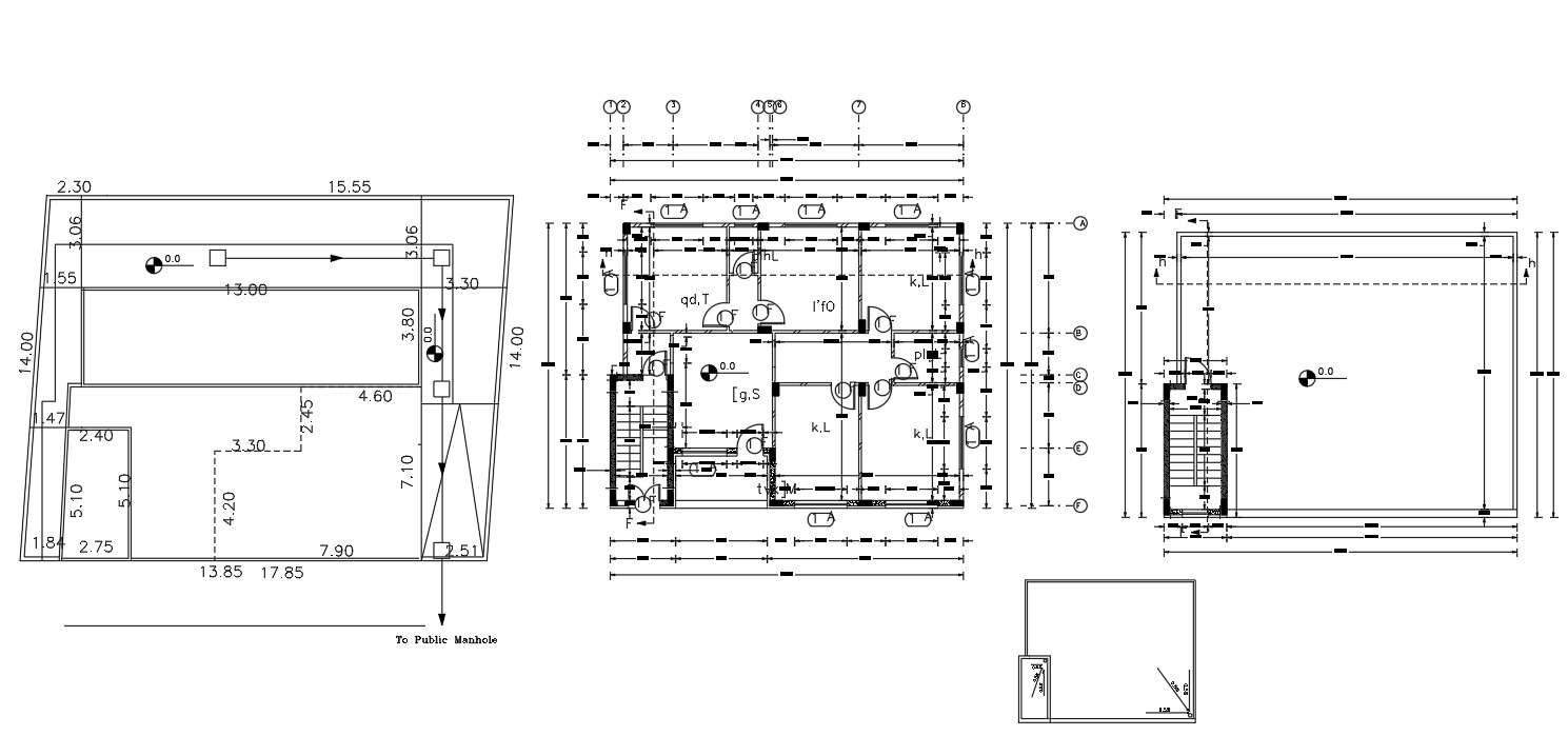 House Plan For 42 Feet Bt 32 Plot Size 