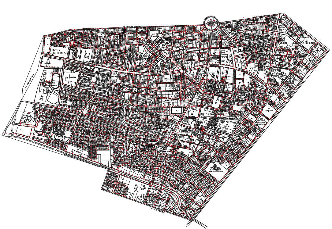 Huge Town  planing