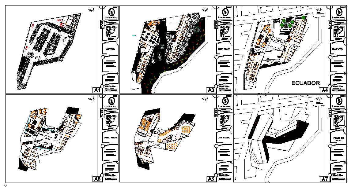 Hybrid buildings Lay-out architecture design