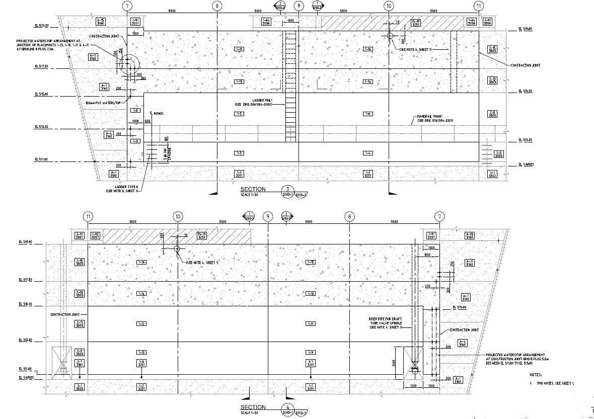 Hydro Power House Section Design PDF File 