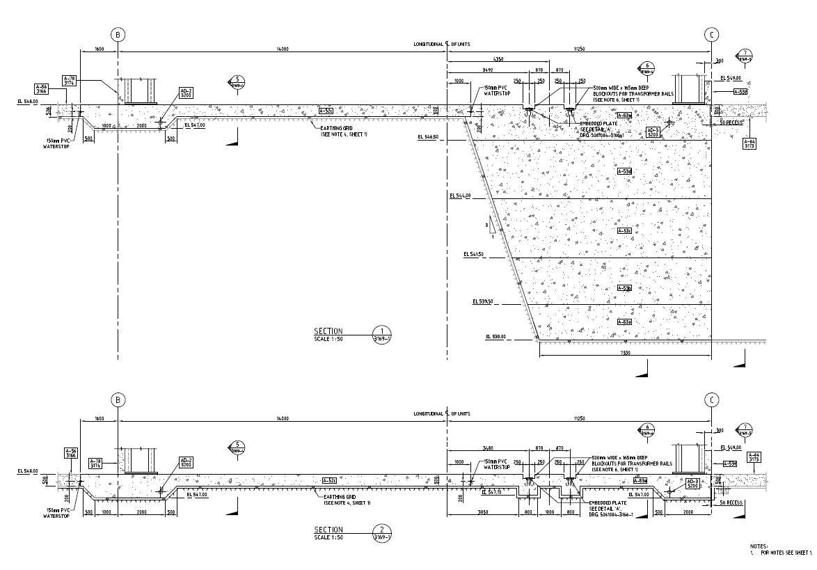 Hydro Power Plant Section Block Design PDF File