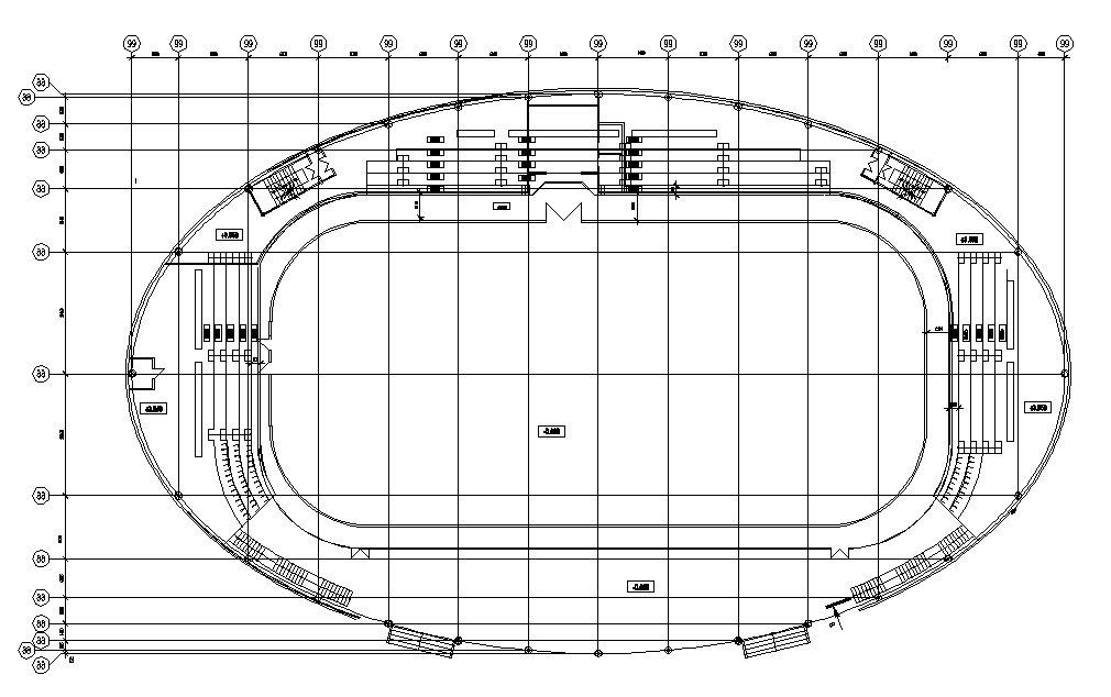Ice rink layout plan dwg file