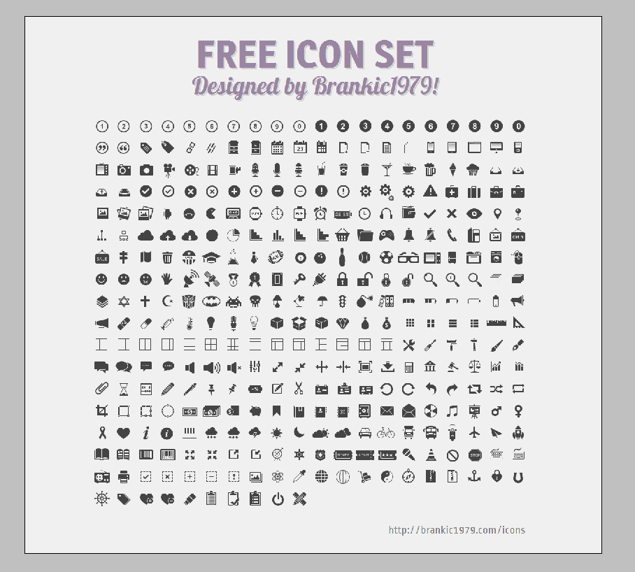 Icon set CAD logo and symbol detail 3d max file