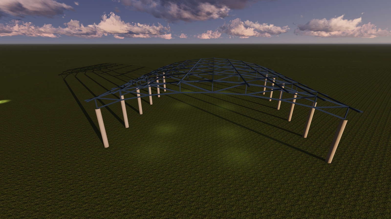 Industrial  buildingroof30x30.