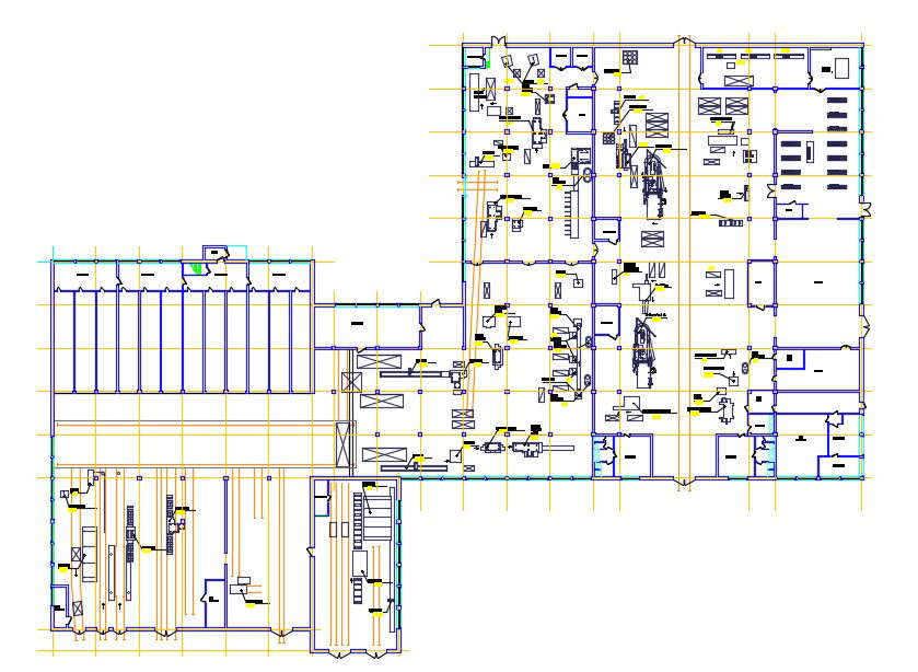 Industrial Architecture drawing dwg download free