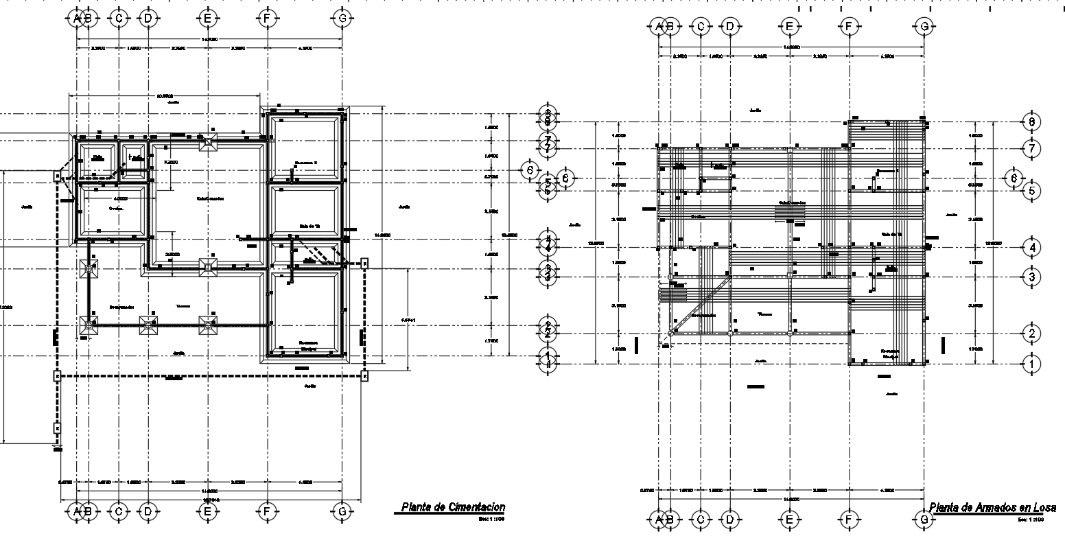 Installation unit detail plan