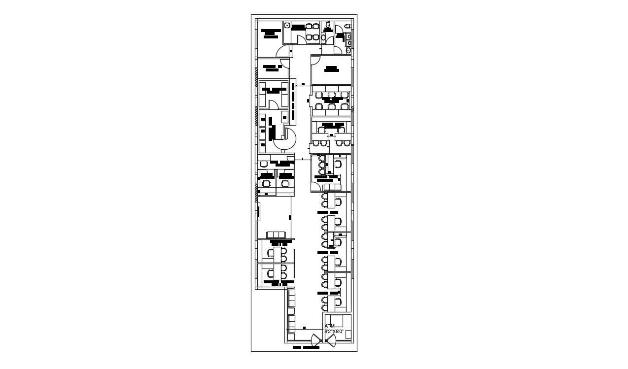 Interior Design Office Plan