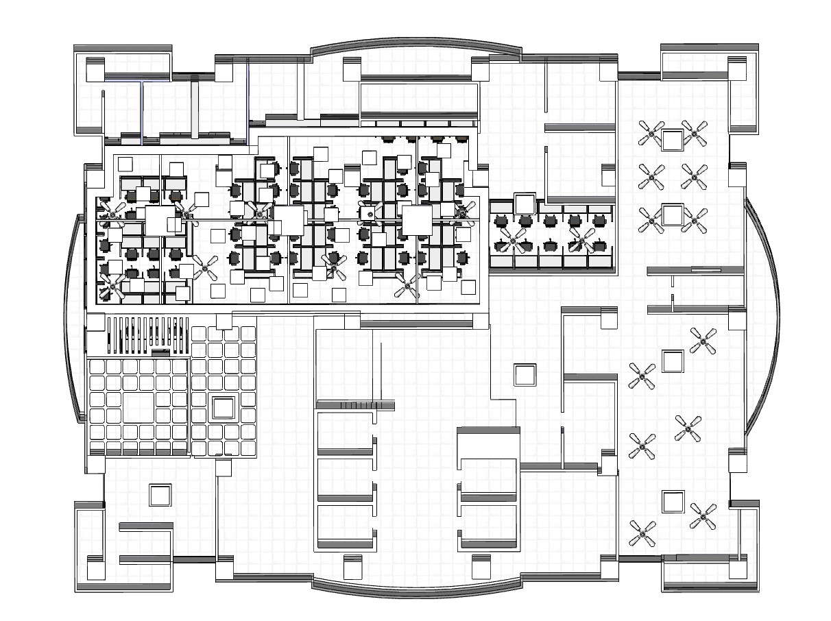 Interiors of a MNC Office