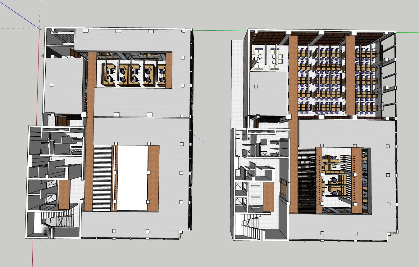 Interiors of a Office