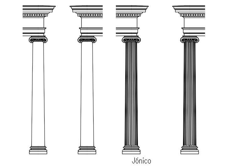 Ionic columns