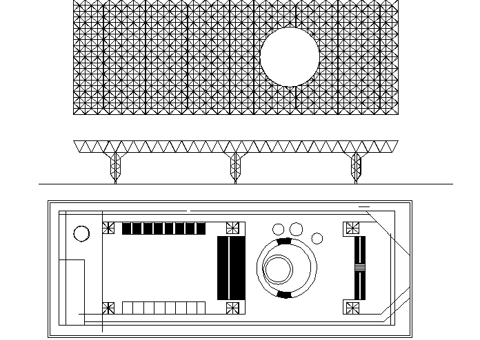 Ken zotangestand plan detail dwg file