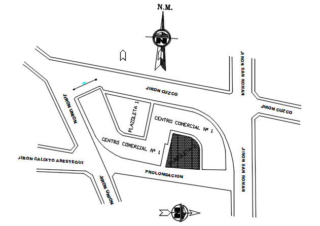Key plan detail dwg file