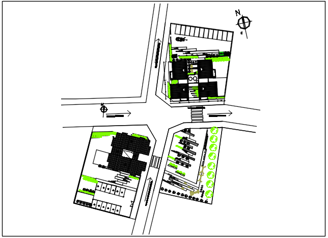 Key plan detail dwg file
