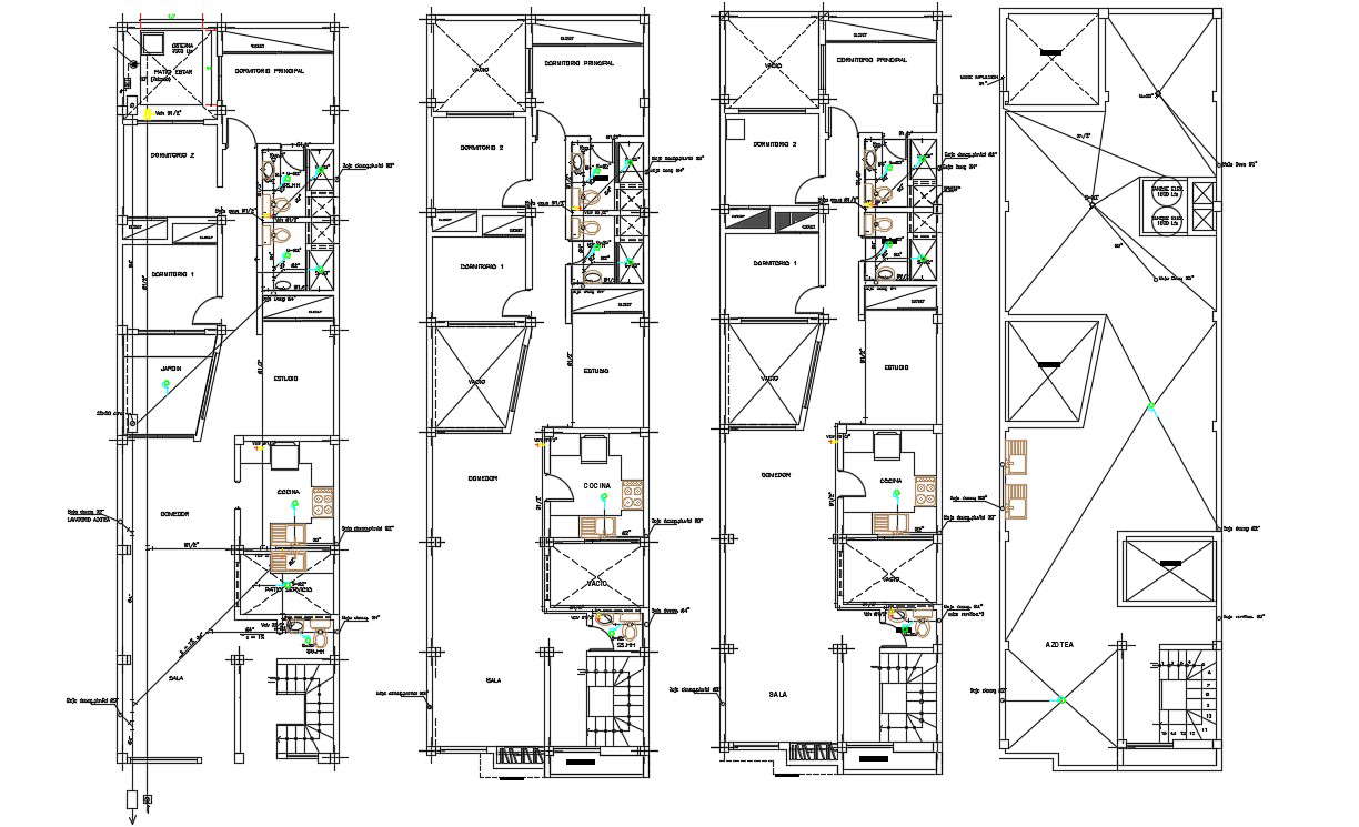 Kitchen And Toilet  Detail Plan Of Apartment AutoCAD File Free 
