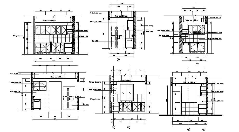 Kitchen Layout Drawing