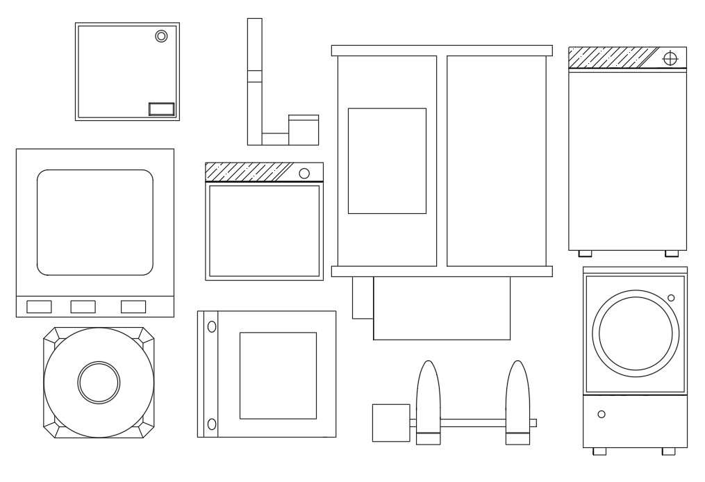 Kitchen instrument Block