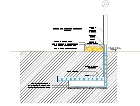 L section detail dwg file