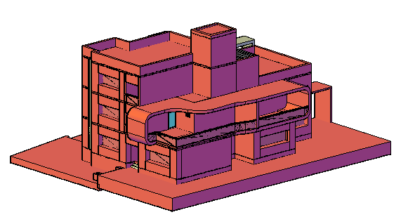 Latest modern home design drawing in 3D