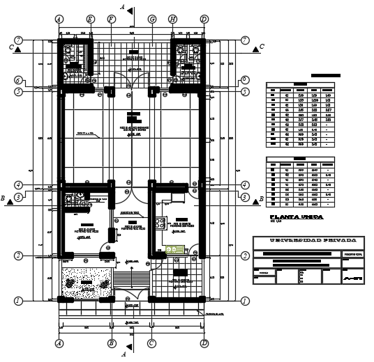Layout Commercial working plan detail dwg file