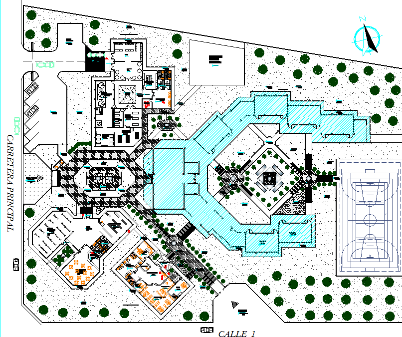 Layout detail dwg file