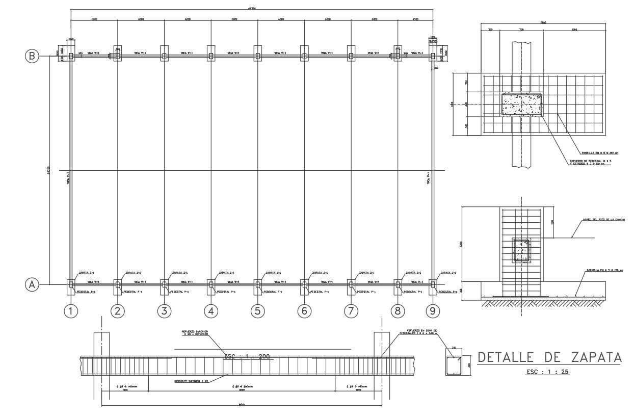 Layout plan detail dwg file