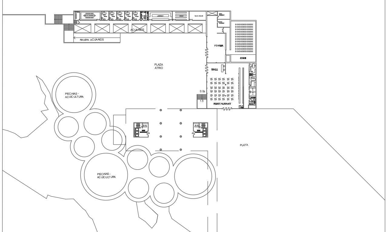 Layout plan detail dwg file