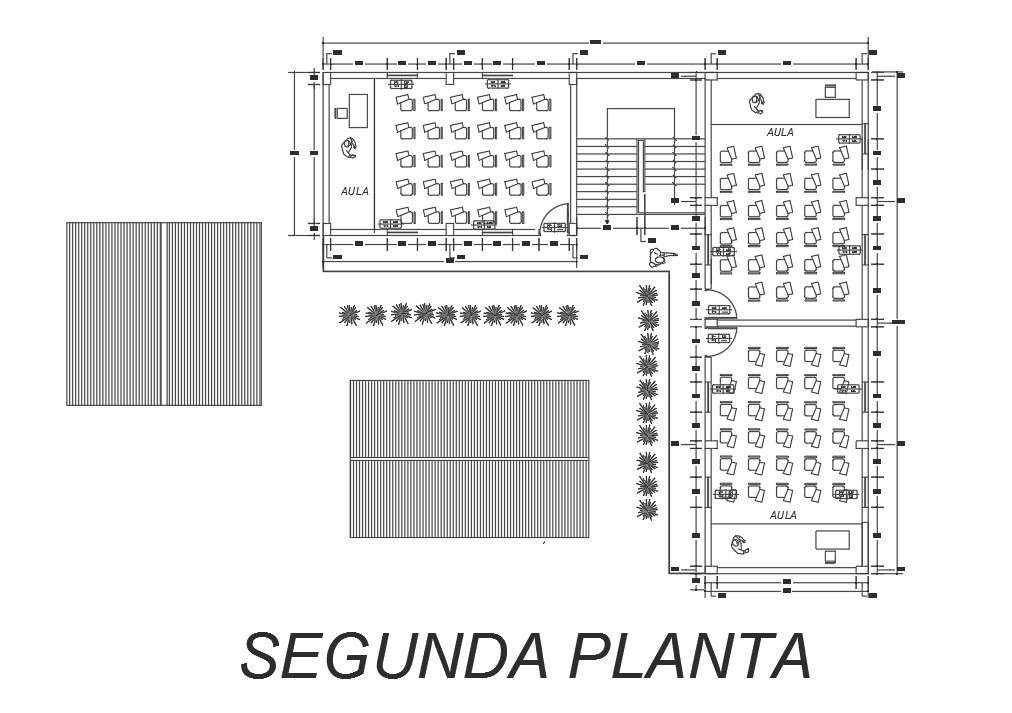 Layout plan detail dwg file