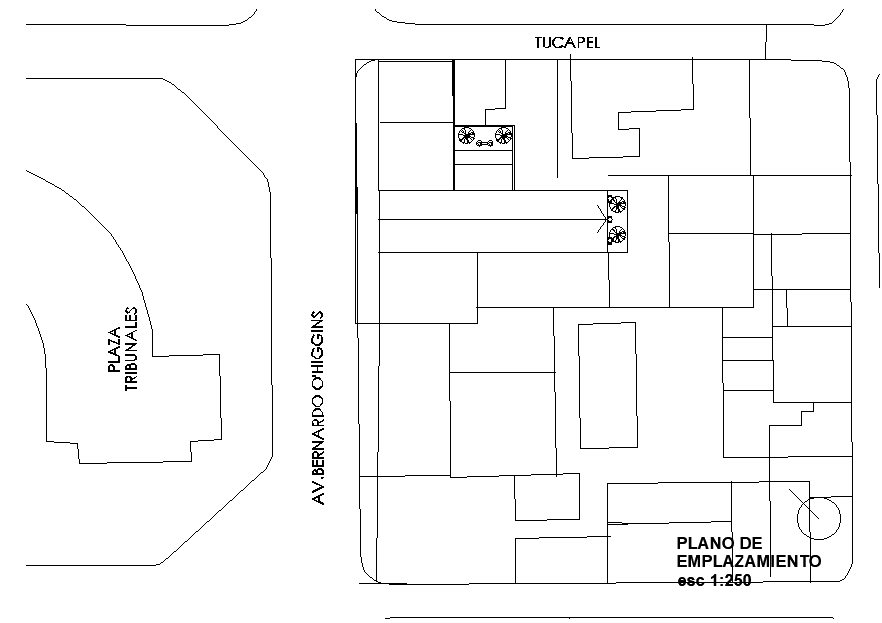 Layout plan detail dwg file