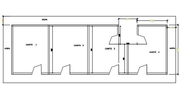 Layout plan detail dwg file
