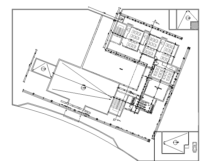 Layout plan detail dwg file