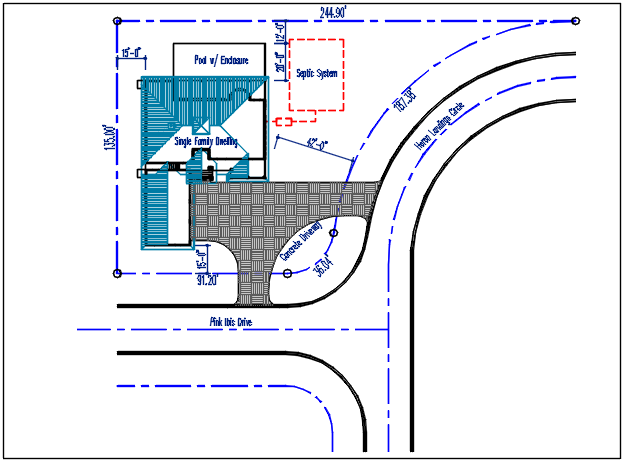 Layout plan detail dwg file
