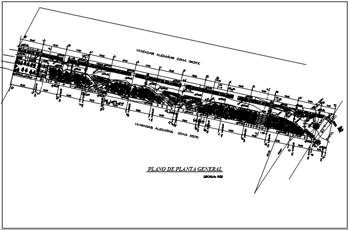 Layout plan detail dwg file
