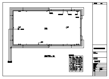 Swimming Pond Plane Drawing with Dimensions in DWG Format
