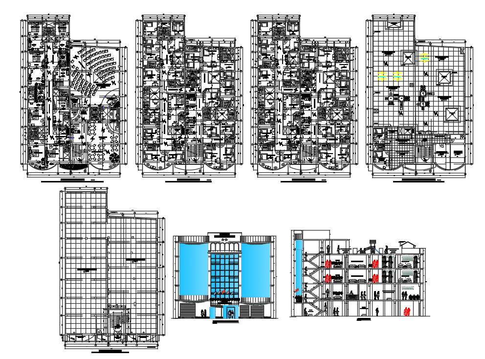 Layout restaurant