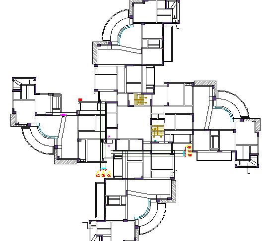 Ledge details architecture project dwg file