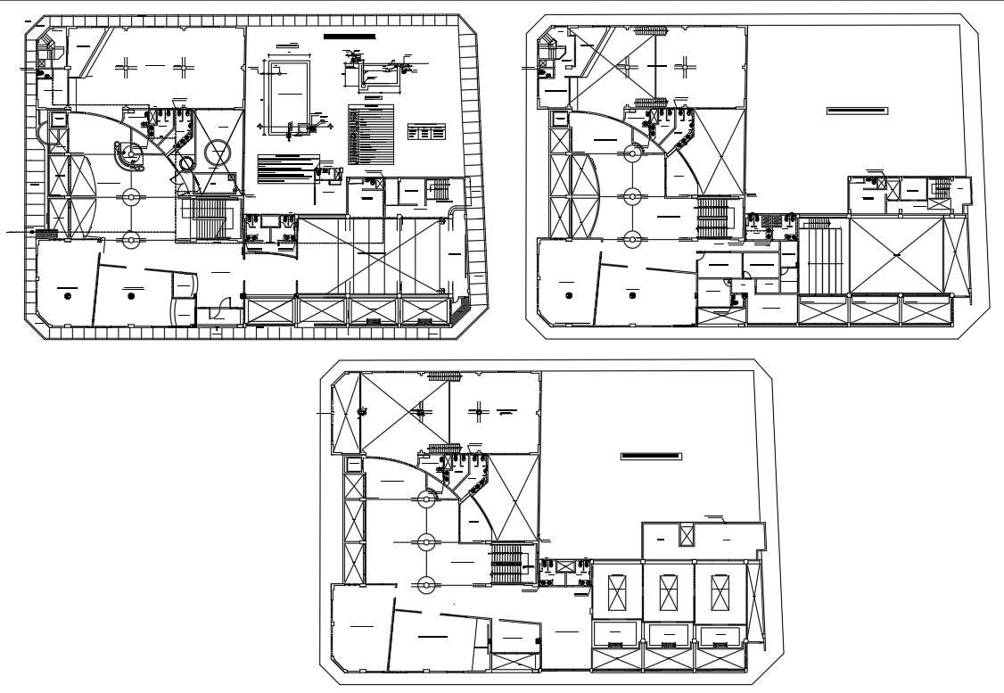 Library Plan In DWG File