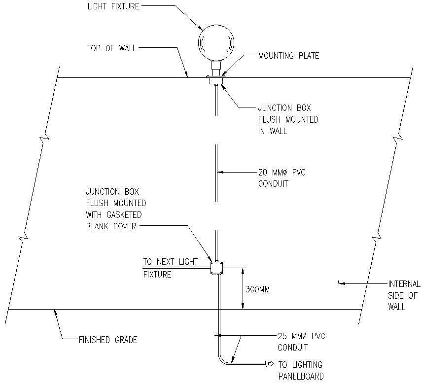  Light fixture and fitting details in AutoCAD, dwg file.