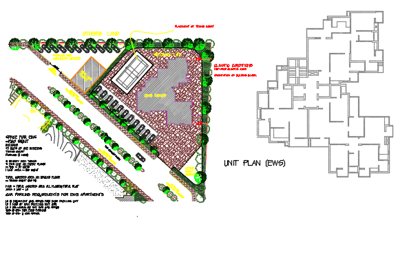 Line plan detail dwg file
