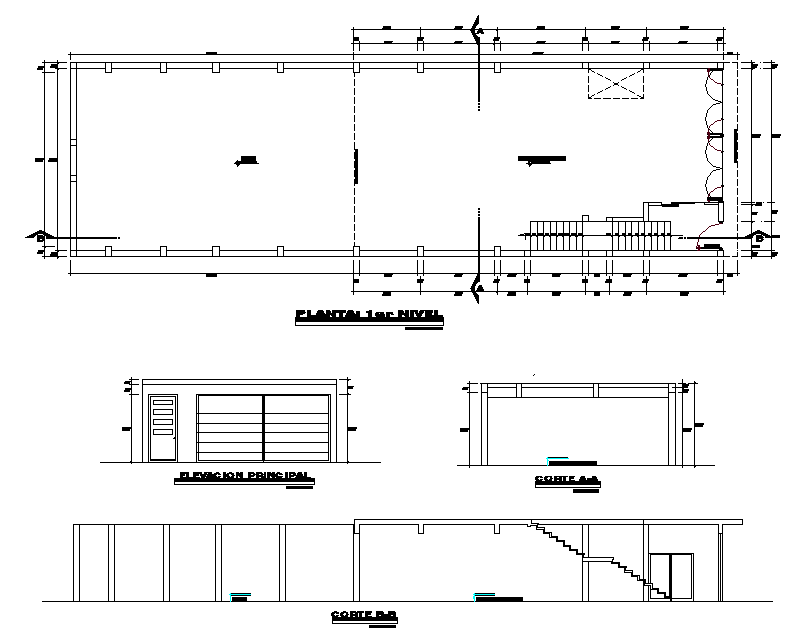 Local multipurpose layout plan