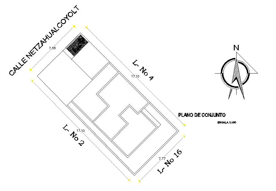 Location site plan layout file
